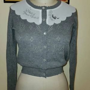 Ariel pointelle sweater